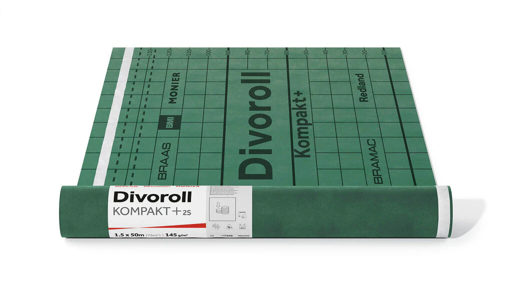 Braas Membrana Divoroll Kompakt+ 2S 145g/m2 (1m2)