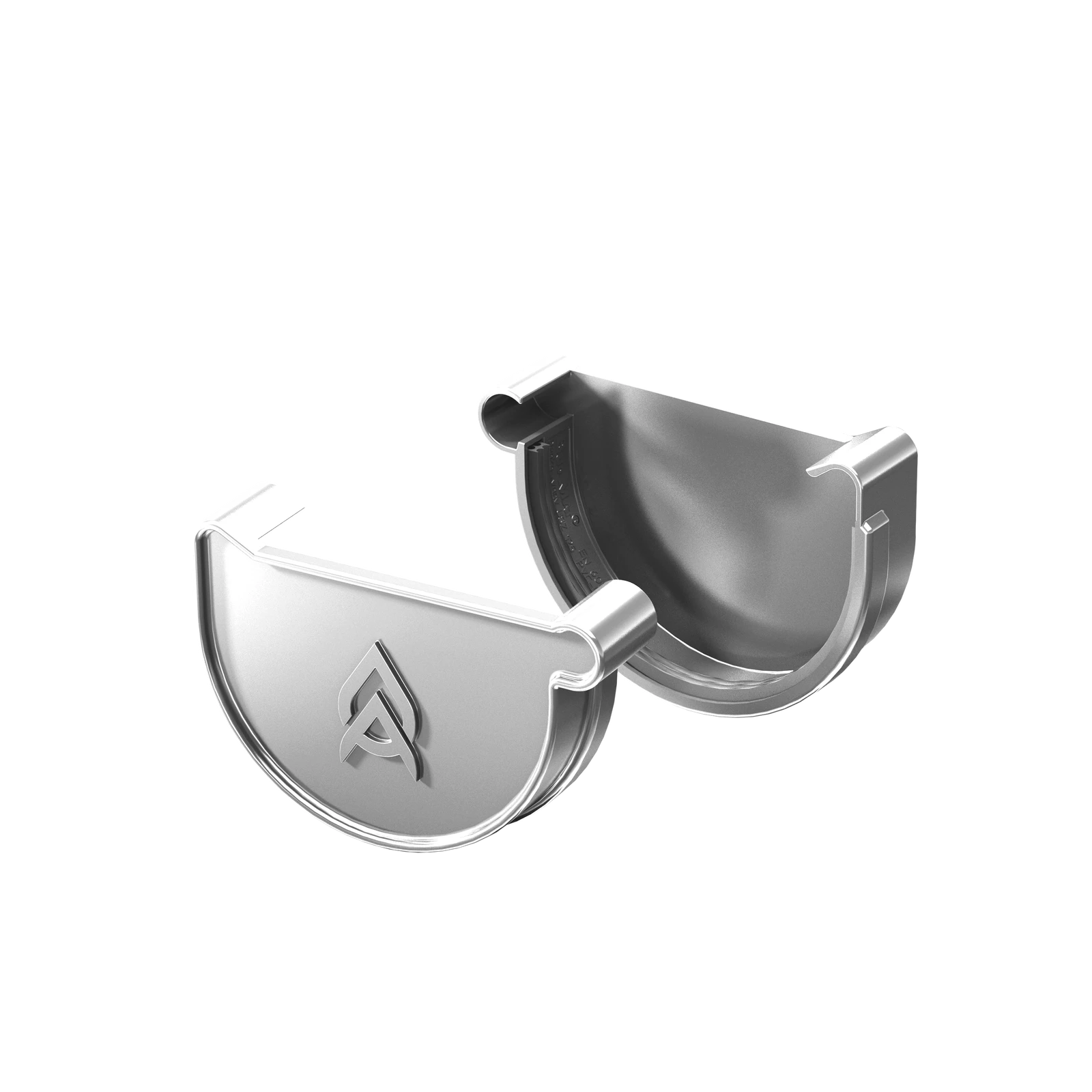 Denko rynny uszczelkowe lewe Budmat ProAqua 125 mm biały / RAL 9010