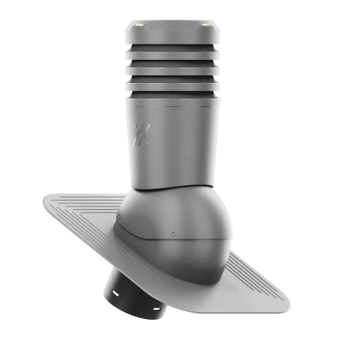 EL-125-03-KPG Kominek wentylacyjny Ecoline pod gont/pape fi 125mm grafit