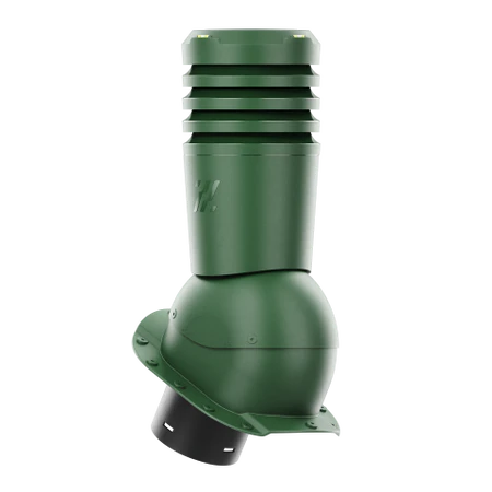EL-125-05-PA Kominek wentylacyjny Ecoline do blachodachówki profil A fi 125mm zielony