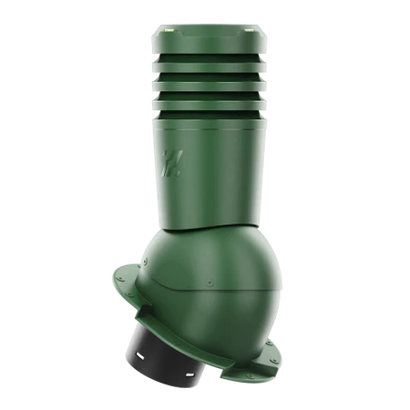 EL-125-05-PK Kominek ecoline premium do blachy dachówkowej karpiówki zielony