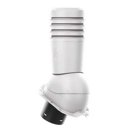 EL-125-10-PT18 Kominek ecoline premium do blachy trapezowej T-18 jasnoszary