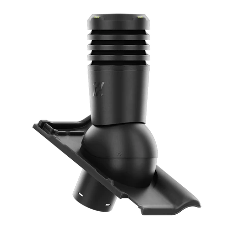 EL-150-02-D03 Kominek wentylacyjny Ecoline do dachówki ceramicznej Piemont fi 150mm TOBAGO GLAZURA