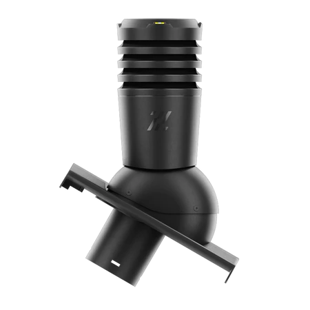 EL-150-02-D28 Kominek wentylacyjny Ecoline do dachówki cementowej Carisma fi 150mm  GRANITOWY