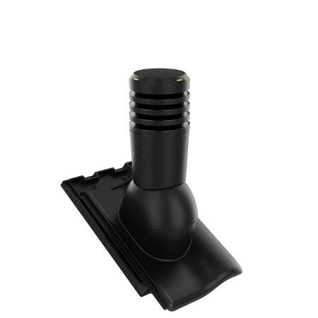 EL-150-02-D35 Kominek wentylacyjny Ecoline do dachówki ceramicznej Nelskamp Nibra F8? fi 150mm  CZARNY