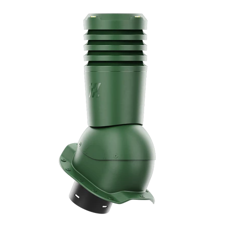 EL-150-05-PC Kominek wentylacyjny Ecoline do blachodachówki profil C fi 150mm zielony
