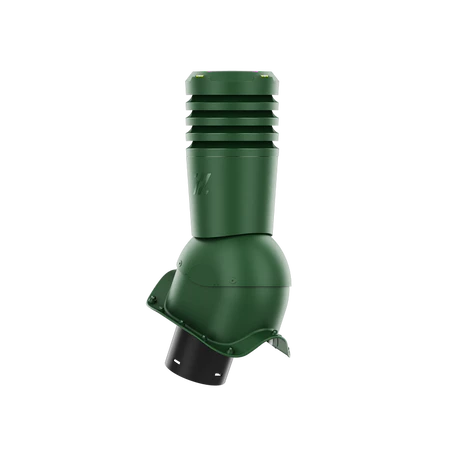 EL-150-05-PO Kominek wentylacyjny Ecoline do płyty falistej profil O fi 150mm zielony
