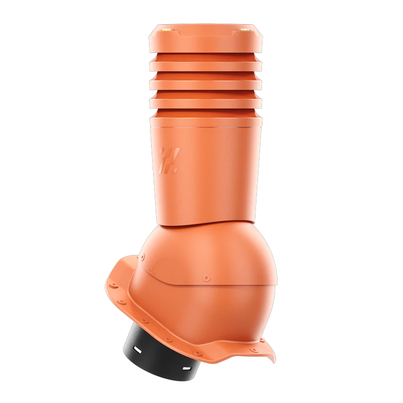 EL-150-06-PC Kominek wentylacyjny Ecoline do blachodachówki profil C fi 150mm ceglasty