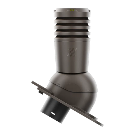 EL-150-07-D03 Kominek wentylacyjny Ecoline do dachówki ceramicznej Piemont fi 150mm  BRĄZOWA ANGOBA/JESIENNY LIŚĆ