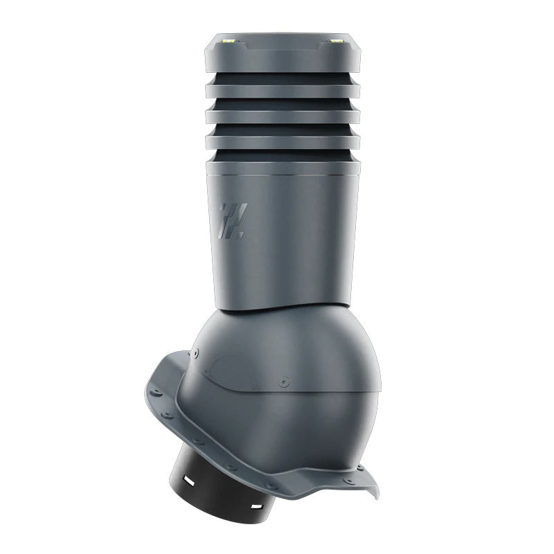 EL-150-09-PC Kominek wentylacyjny Ecoline do blachodachówki profil C fi 150mm antracytowy