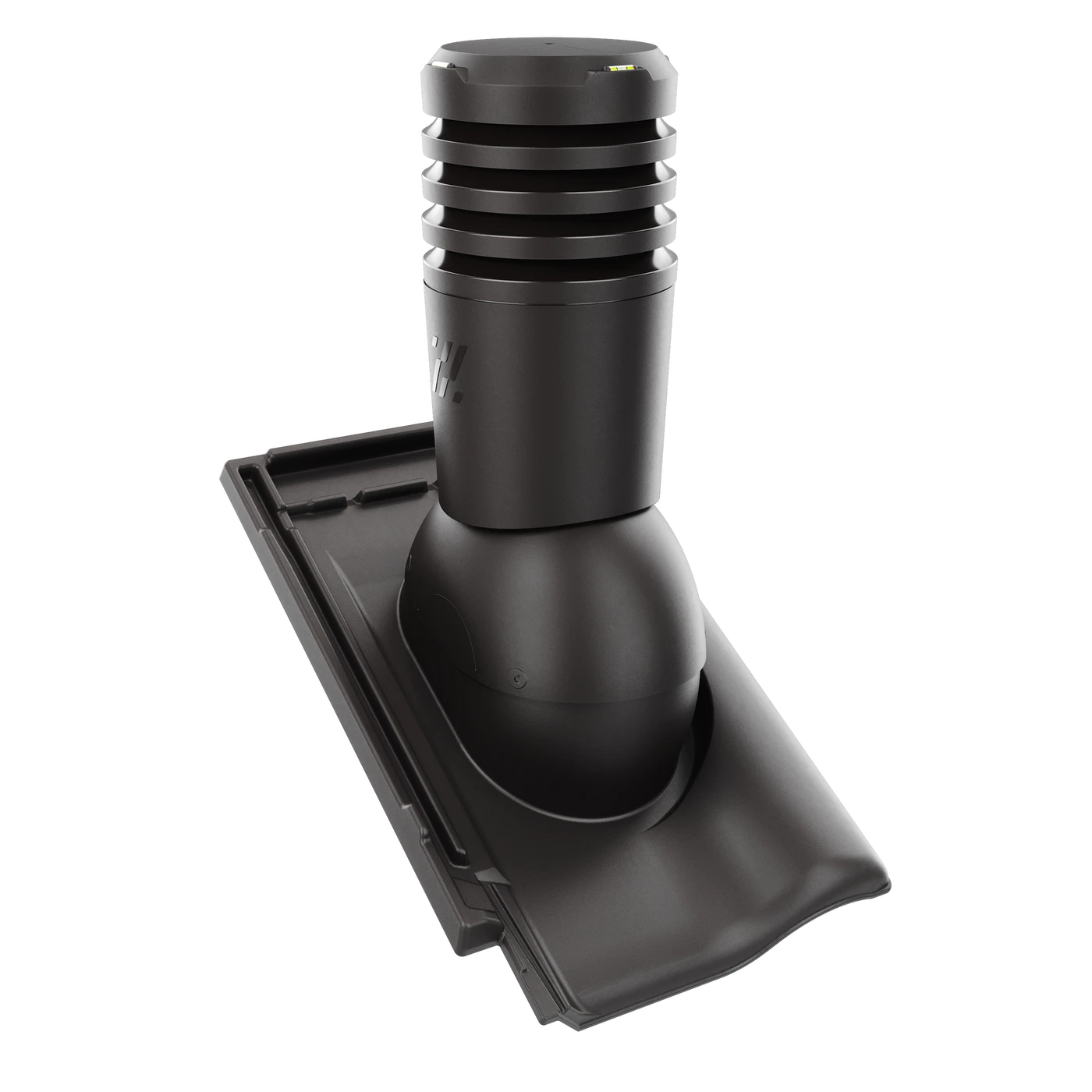 EL-150-13-D05 Kominek wentylacyjny Ecoline do dachówki ceramicznej Rubin 9V fi 150mm TEKOWY GLAZURA