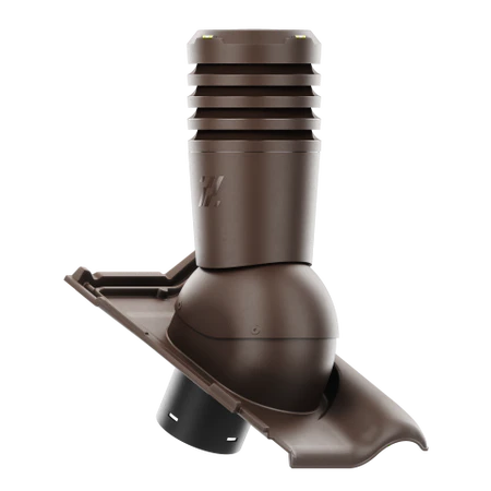 EL-150-14-D04 Kominek wentylacyjny Ecoline do dachówki ceramicznej Monza fi 150mm  MADURO GLAZURA