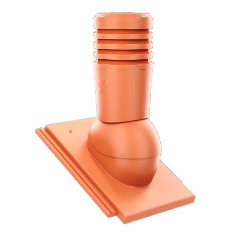 EL-150-16-D30 Kominek wentylacyjny Ecoline do dachówki cementowej Tegalit fi 150mm CEGLANY