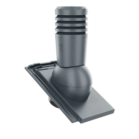 EL-150-19-D08 Kominek wentylacyjny Ecoline do dachówki ceramicznej Orea 9 fi 150mm SZARA ANGOBA