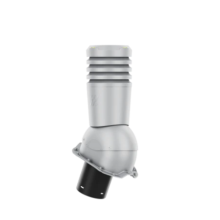 EL-150-21-PT18 Kominek wentylacyjny Ecoline do blachy trapezowej profil T18 fi 150mm srebrny