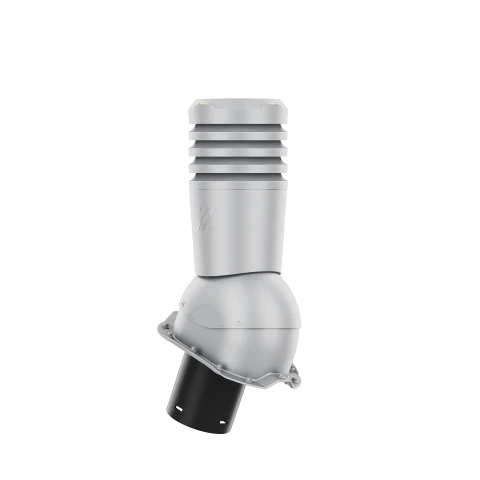 EL-150-21-PT18 Kominek wentylacyjny Ecoline do blachy trapezowej profil T18 fi 150mm srebrny