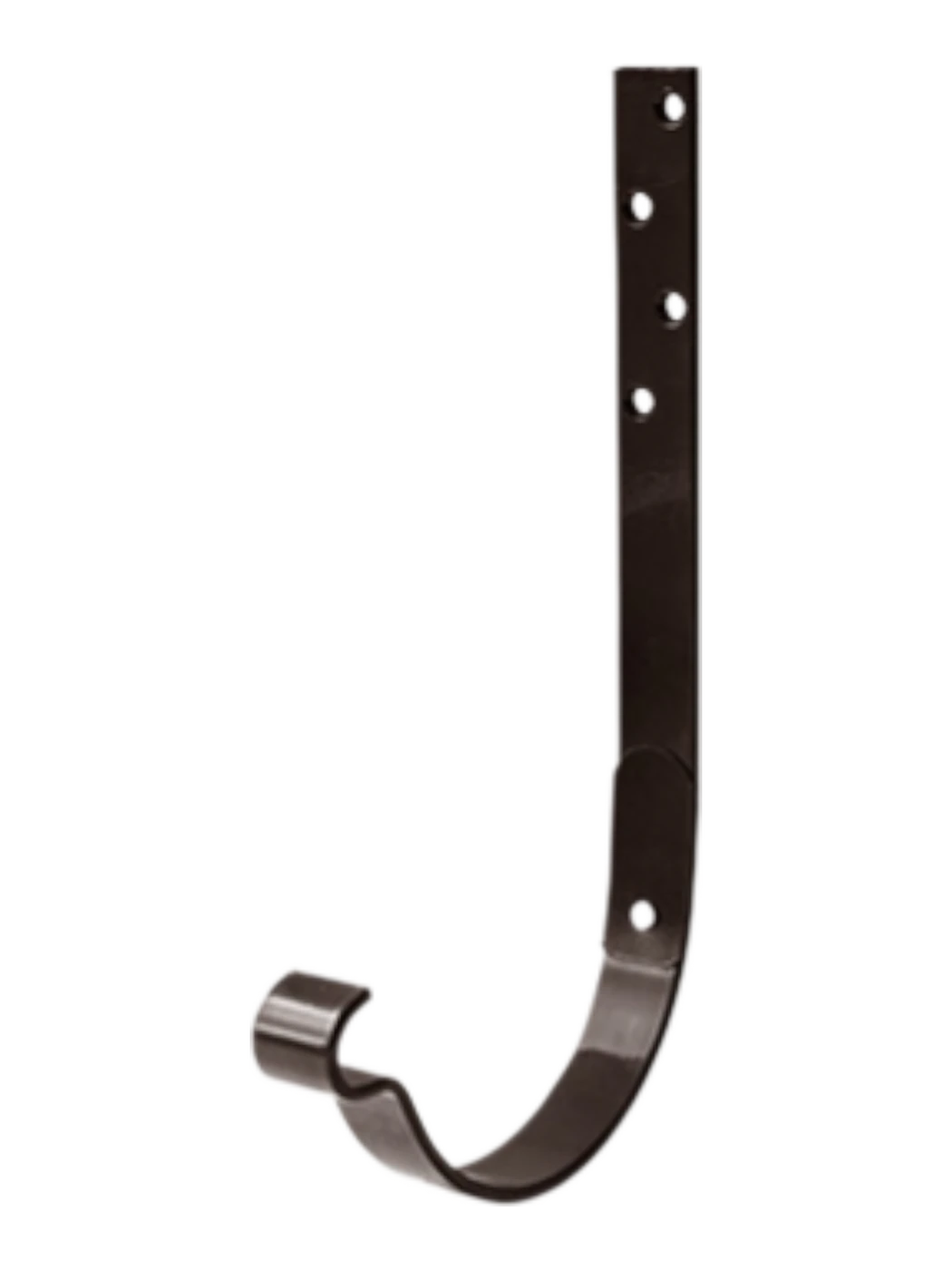 Hak dokrokwiowy 210 mm systemu Flamingo BUDMAT 125 mm brąz 434 / RAL8017