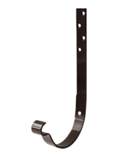 Hak dokrokwiowy 210 mm systemu Flamingo BUDMAT 125 mm brąz 434 / RAL8017