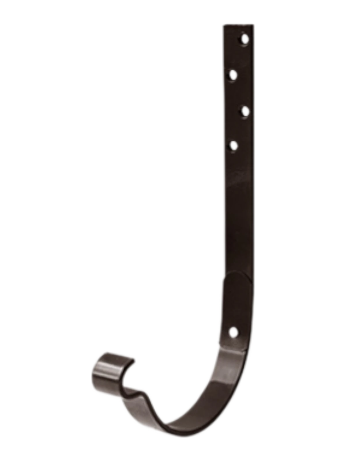 Hak dokrokwiowy 210 mm systemu Flamingo BUDMAT 125 mm brąz 434 / RAL8017