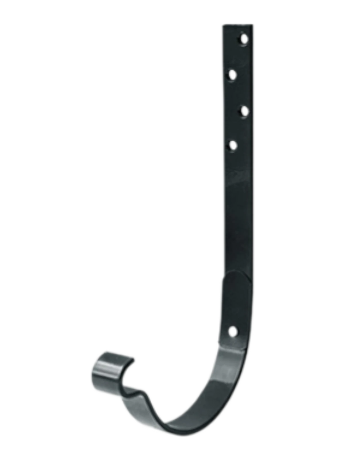 Hak dokrokwiowy 210 mm systemu Flamingo BUDMAT 135 mm antracyt 036 / RAL7016