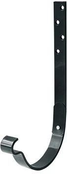 Hak dokrokwiowy 210 mm systemu Flamingo BUDMAT 150 antracyt 036 / RAL9006
