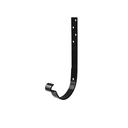 Hak nakrokwiowy 160 mm do systemu ProAqua od Budmat 75 mm czarny / RAL9005