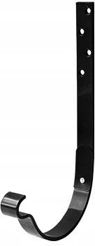 Hak rynny L210 Flamingo BUDMAT 135mm czarny