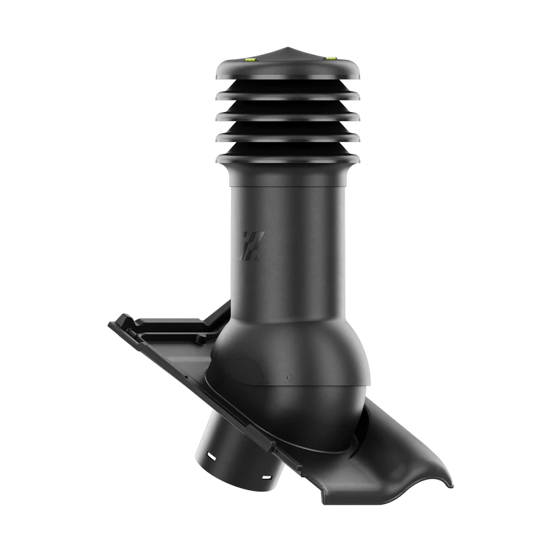 HV-125-02-D04 Kominek wentylacyjny HiVent do dachówki ceramicznej Monza fi 125mm nieocieplony TOBAGO GLAZURA