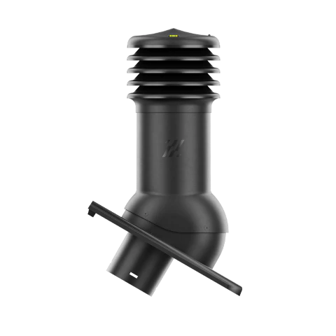HV-125-02-D28 Kominek wentylacyjny HiVent do dachówki cementowej Carisma fi 125mm nieocieplony GRANITOWY