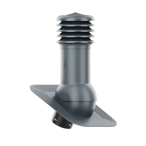 HV-125-09-KPG Kominek wentylacyjny HiVent pod gont/pape fi 125mm nieocieplony antracytowy
