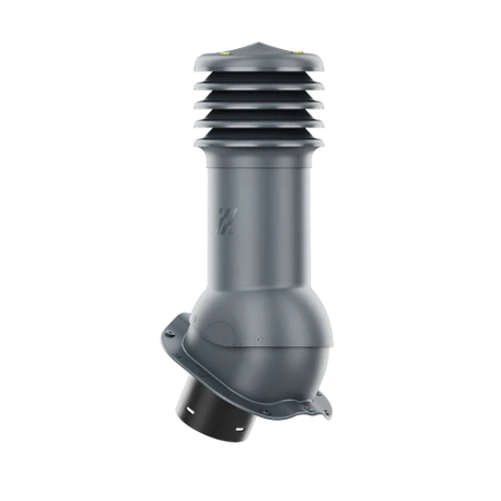 HV-125-09-PF Kominek wentylacyjny HiVent do blachodachówki profil F fi 125mm nieocieplony antracytowy