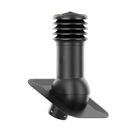 HV-150-02-KPG Kominek wentylacyjny HiVent pod gont/pape fi 150mm nieocieplony czarny