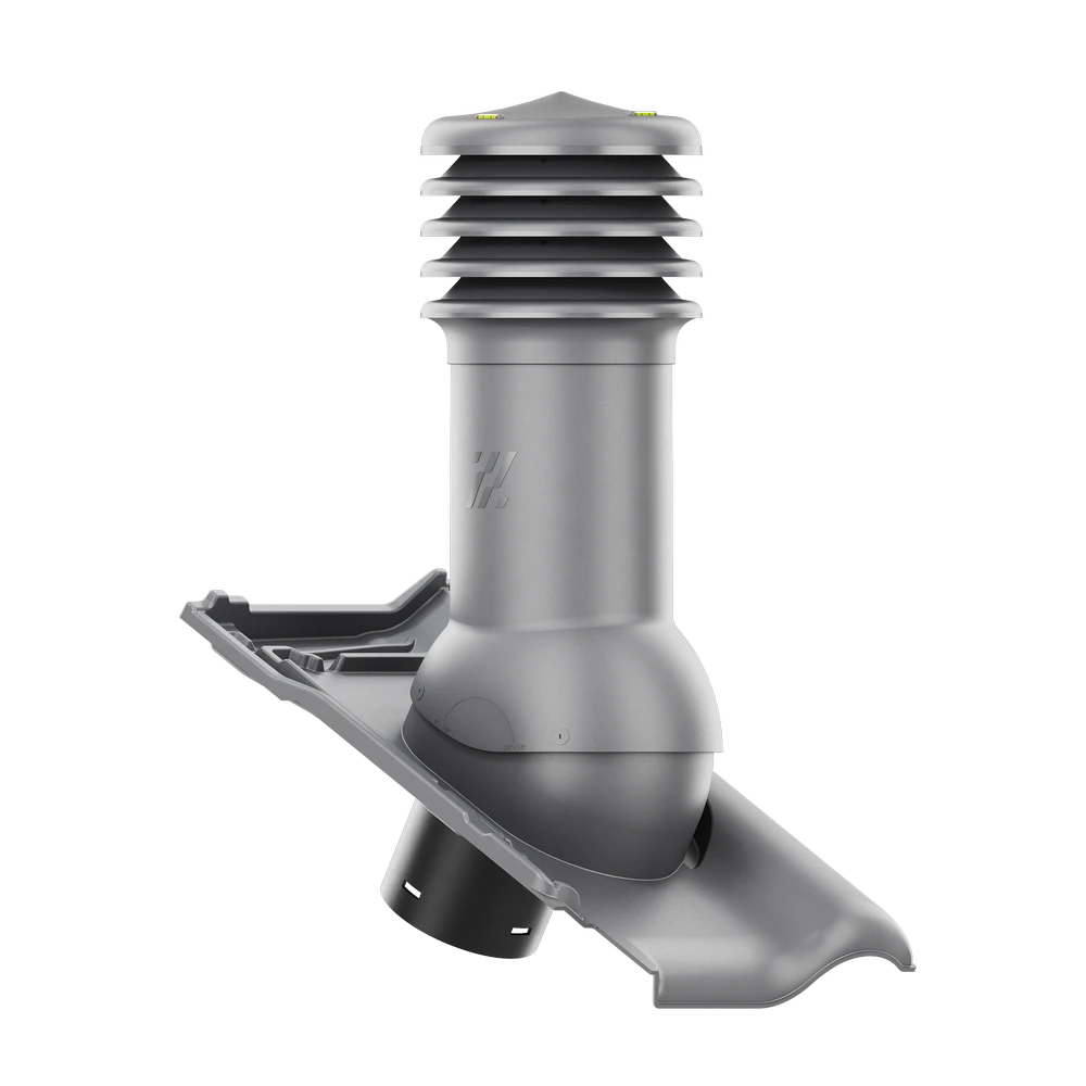 HV-150-03-D01 Kominek wentylacyjny HiVent do dachówki ceramicznej Titania fi 150mm nieocieplony ŁUPEK ANGOBA