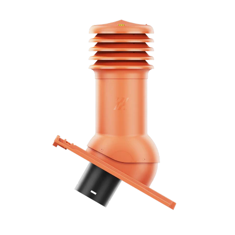 HV-150-06-D08 Kominek wentylacyjny HiVent do dachówki ceramicznej Orea 9 fi 150mm nieocieplony NATURALNA CZERWIEŃ