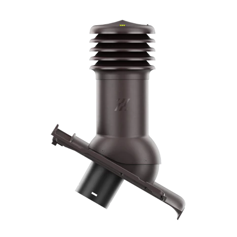 HV-150-14-D01 Kominek wentylacyjny HiVent do dachówki ceramicznej Titania fi 150mm nieocieplony BRĄZOWA