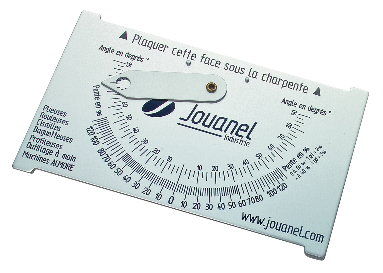Kątomierz dekarski aluminiowy 90x150mm Jouanel DECLIM