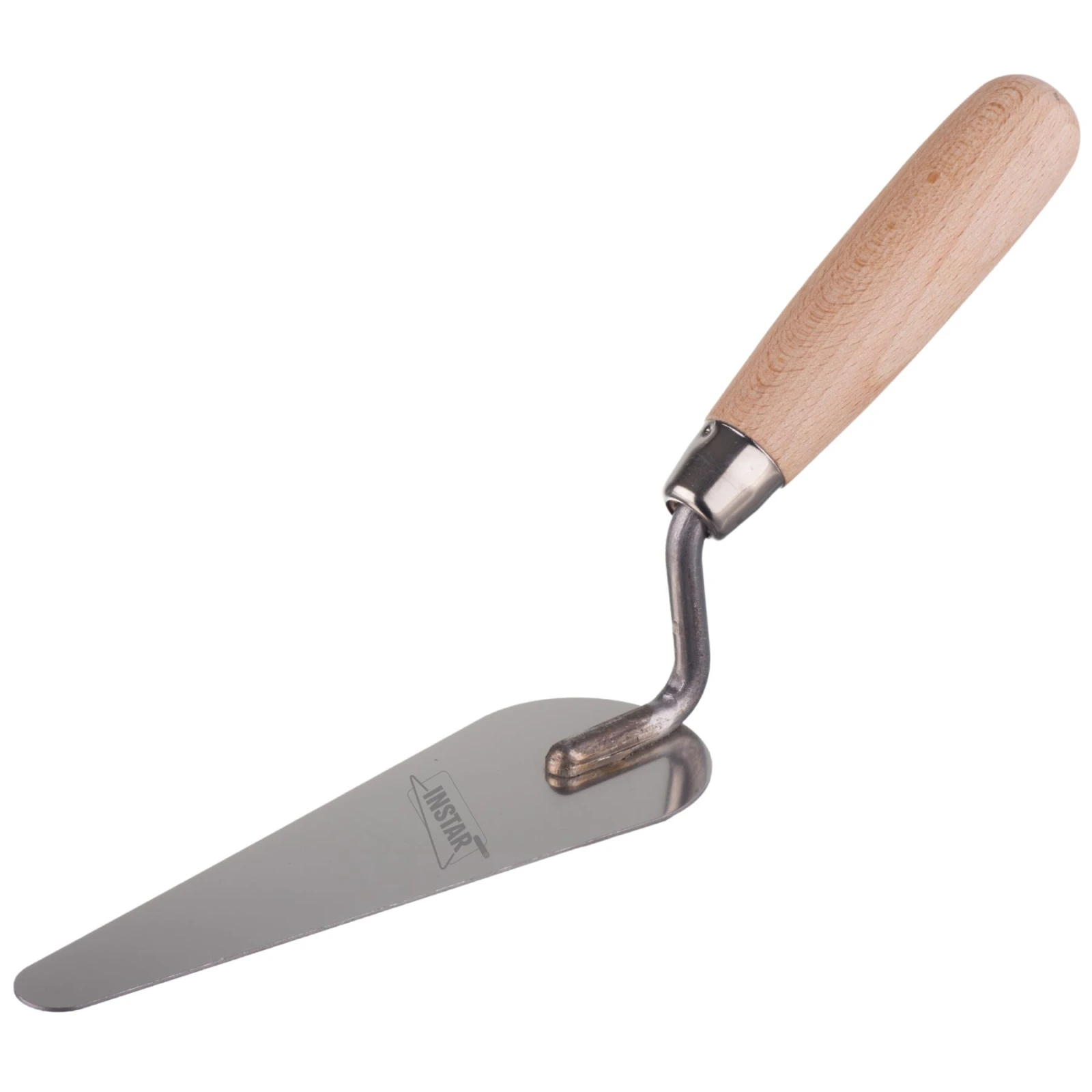Kielnia sztukatorska "koci język" 160mm uchwyt KD1 drewniany