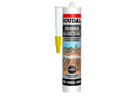 Klej uszczelniający do dachówki ceramiki ceglasty SOUDAL COLODACH 290ml
