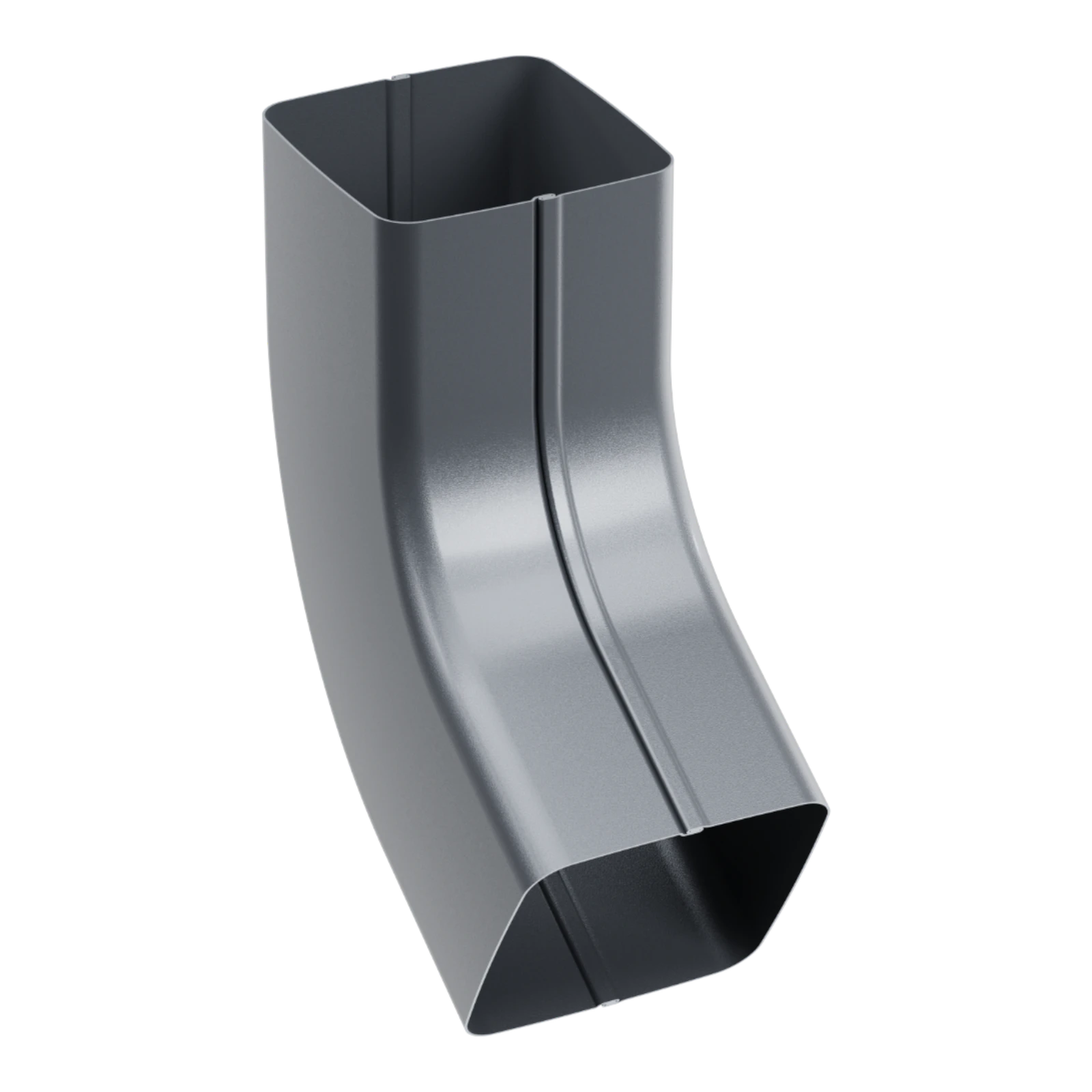 Kolanko 60° do systemu Budmat  Flamingo iQ 100 / antracyt