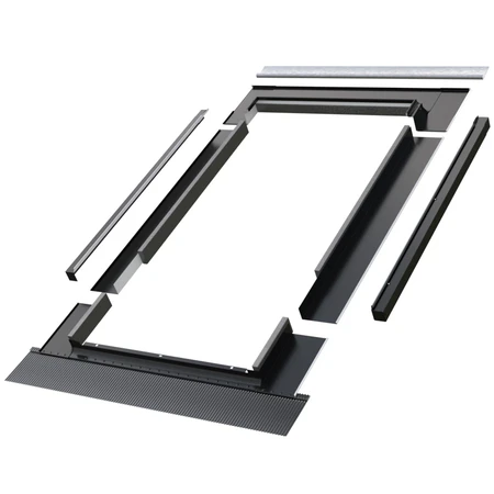 Kołnierz do okna dachowego Fakro EBV-PT Thermo 66x140 RAL9005
