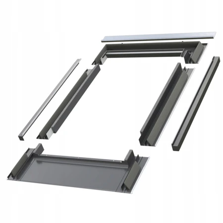 Kołnierz do okna dachowego Fakro EZV-FT Thermo RAL 7022 94x140