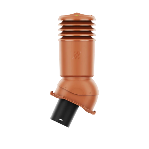 Kominek wentylacyjny HiVent ocieplony fi 125mm - CEGŁA