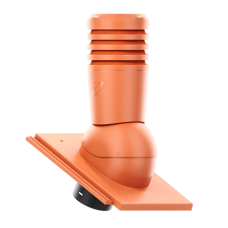 Kominek wentylacyjny Krono-Plast Ecoline do dachówki cementowej tegalit 150 mm