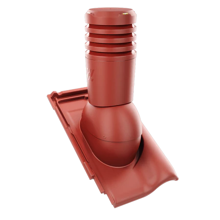 Kominek wentylacyjny Krono-Plast Ecoline do dachówki ceramicznej monza 150 mm