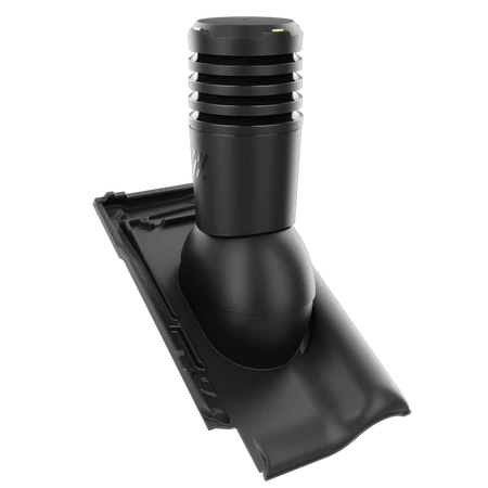 Kominek wentylacyjny Krono-Plast Ecoline do dachówki ceramicznej titania 150 mm