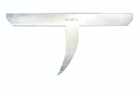 Kowadełko dekarskie lewe kute 400mm stal hartowana Jouanel ENCG400
