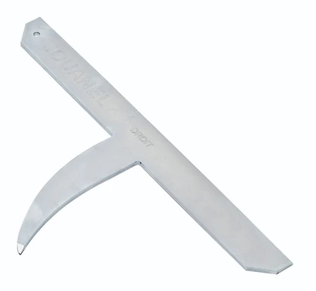 Kowadełko dekarskie prawe kute 400mm stal hartowana Jouanel ENCD400