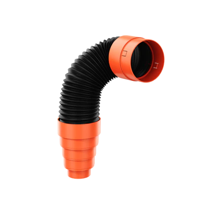 KRONO Rura przyłączeniowa SPIRO Premium fi125 dł 60cm / KFP-2-1 /
