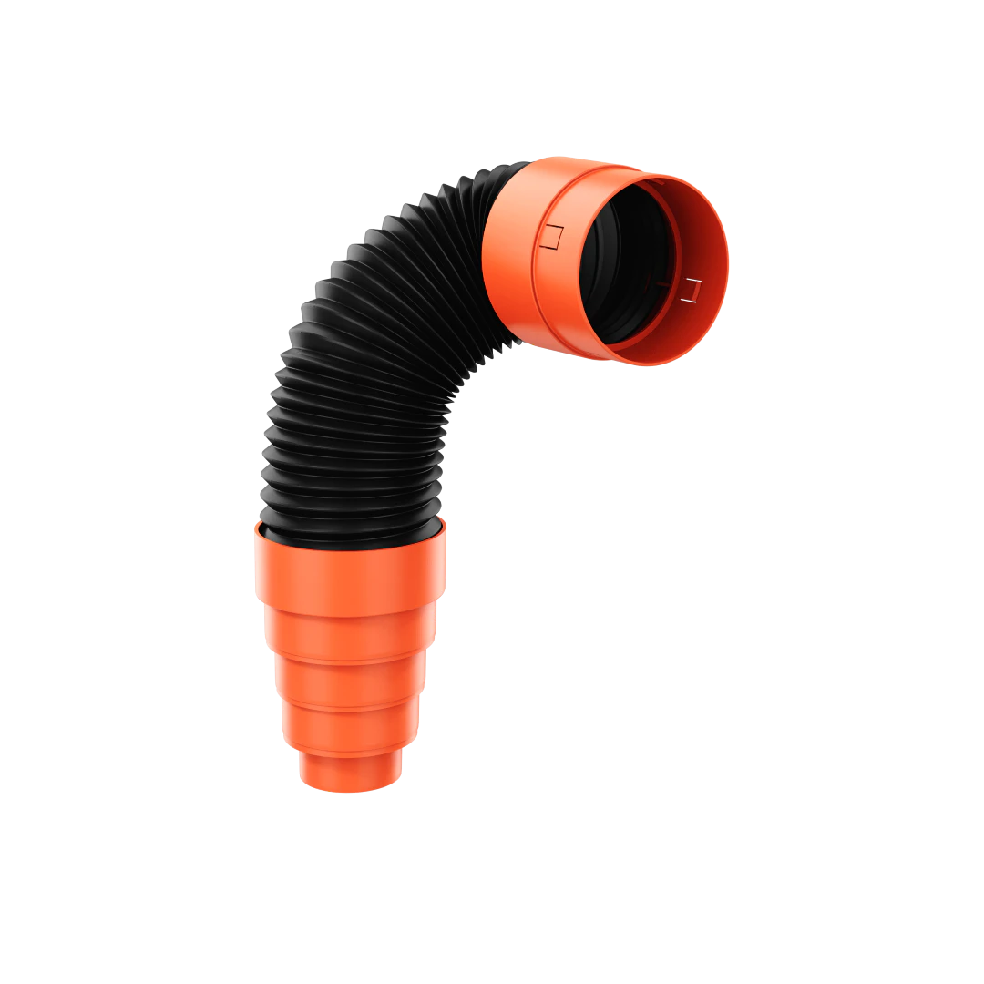 KRONO Rura przyłączeniowa SPIRO Premium fi125 dł 60cm / KFP-2-1 /