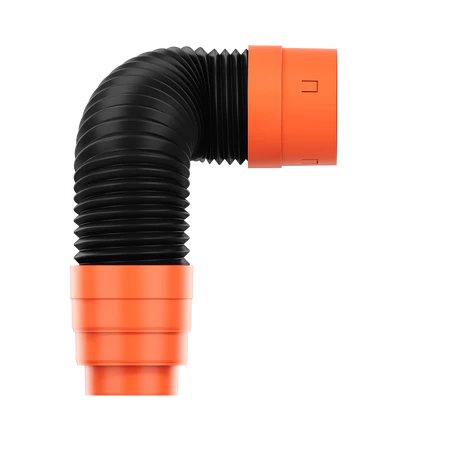 KRONO Rura przyłączeniowa SPIRO Premium fi150  dł 60cm / KFP-3-1 /
